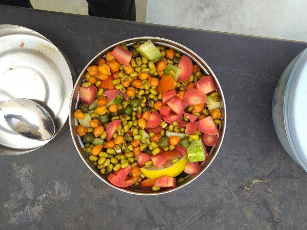 Fresh vegetables and healthy food representing preventive wellness