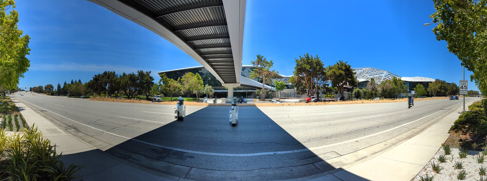 San Tomas Expressway at Nvidia