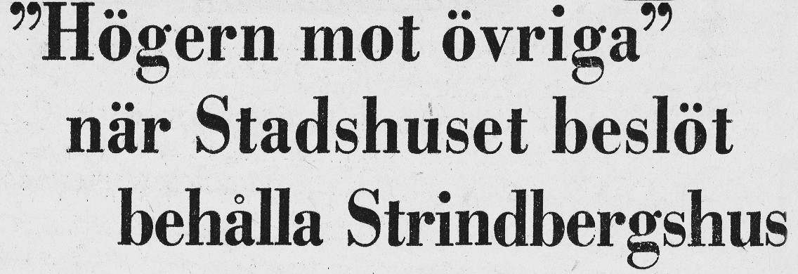 Dagens Nyheter rubrik 15-12-1967