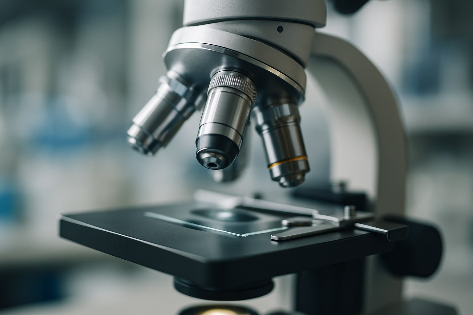 laboratory research microscope